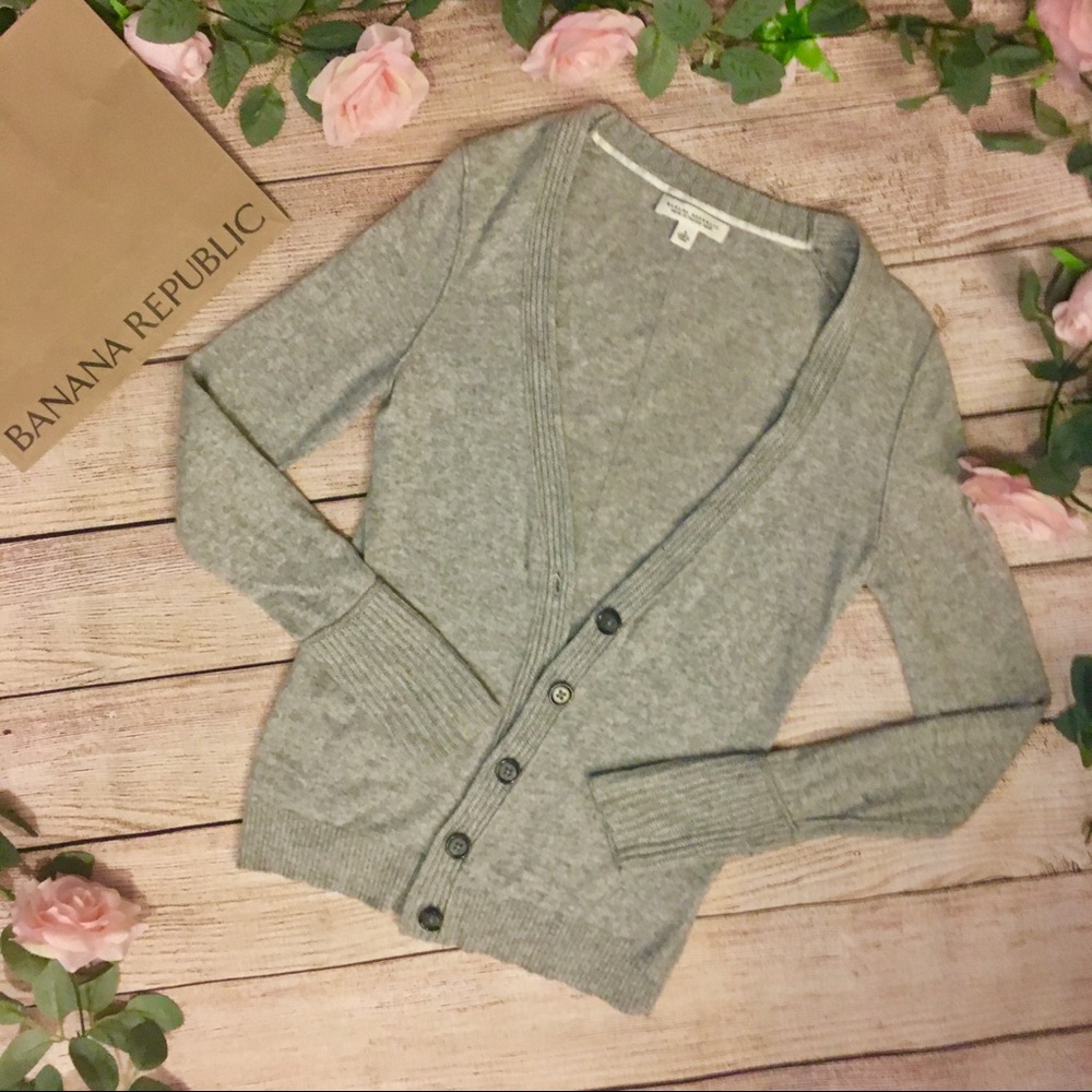 Banana Republic Wool Blend Cardigan